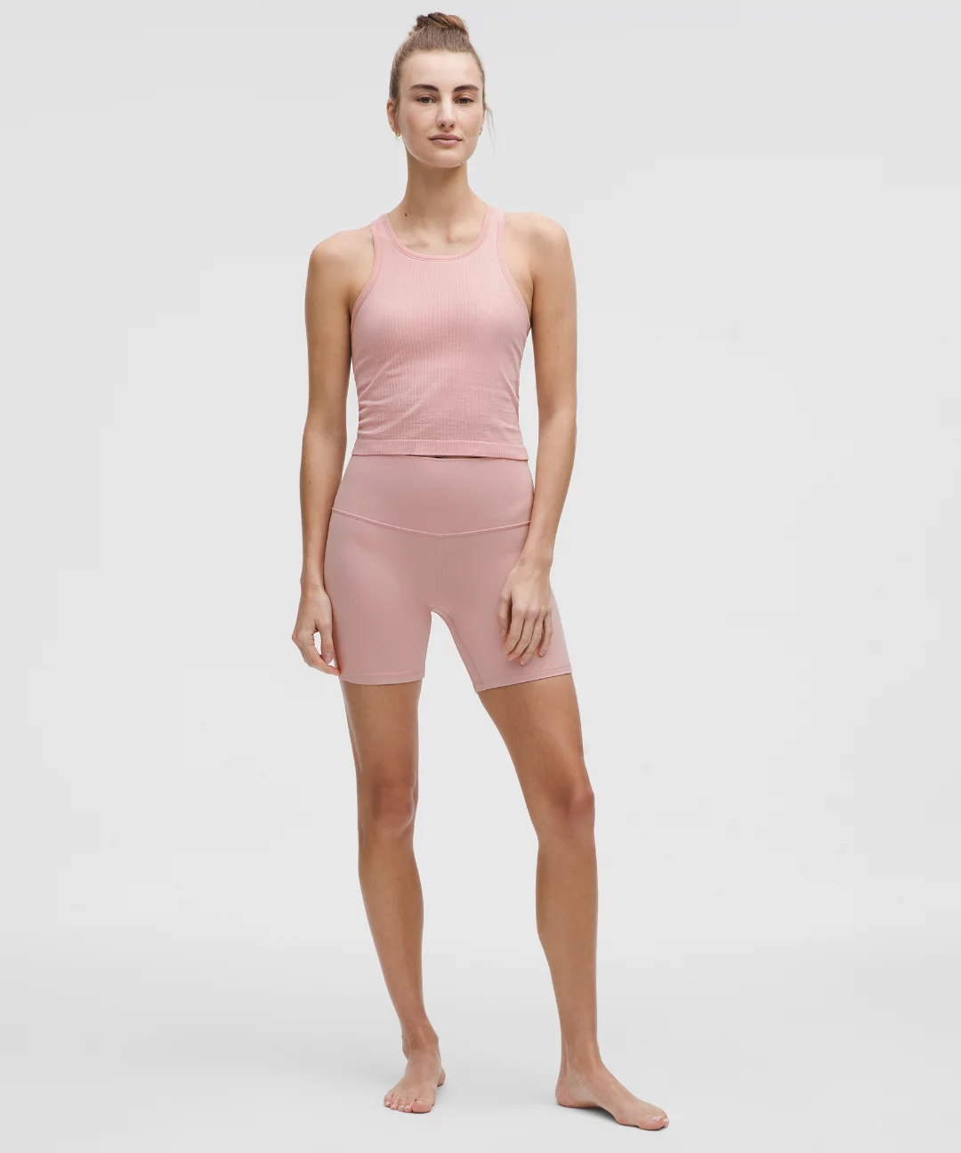 Ebb to Street Cropped Racerback Tank Top *Light Support, B/C Cup