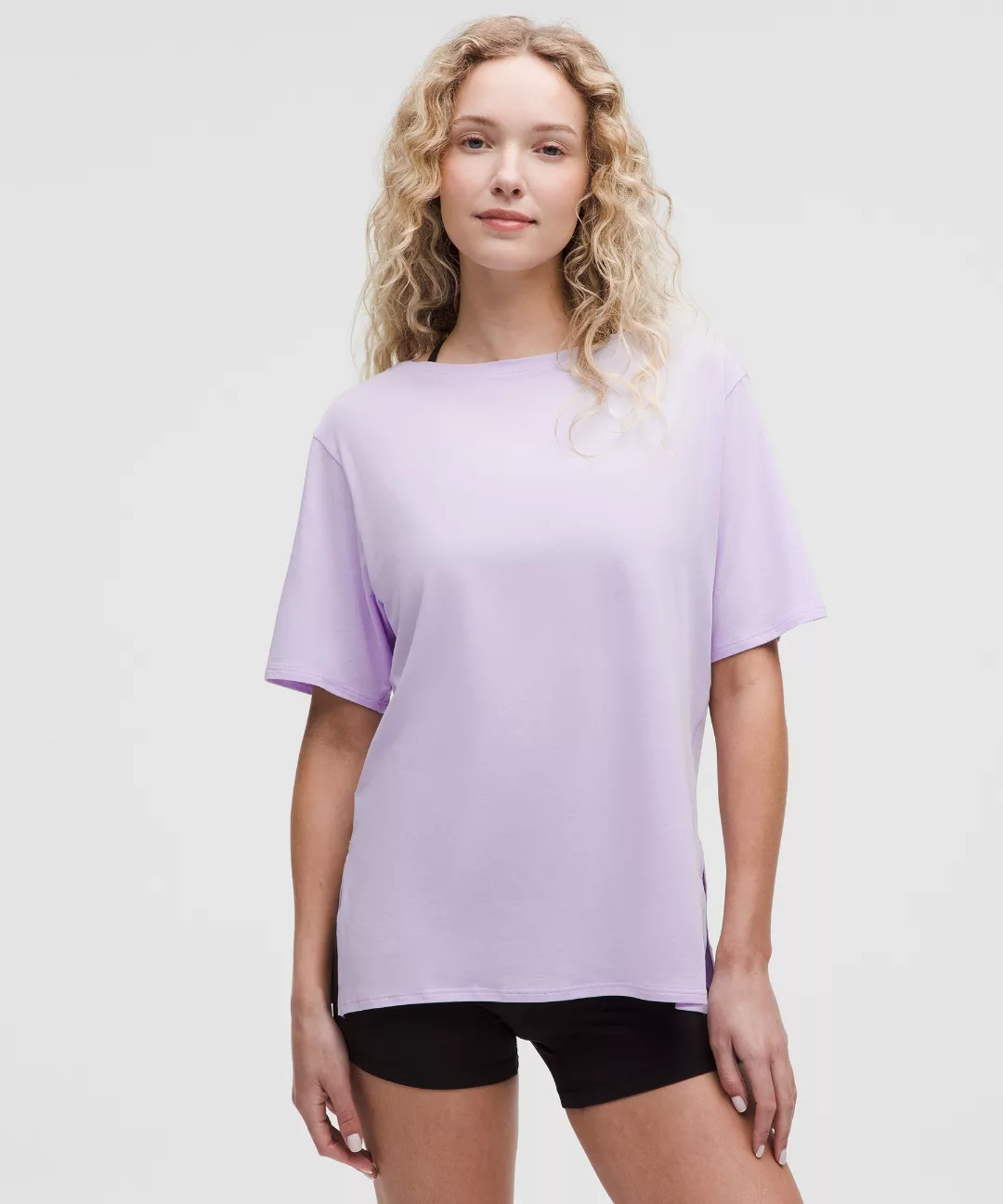 Relaxed-Fit Boatneck T-Shirt