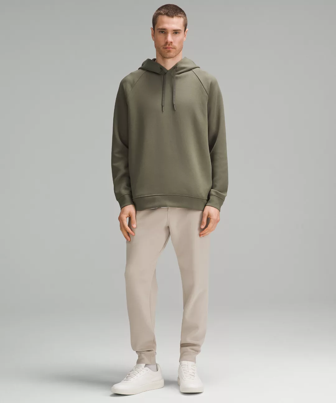 Smooth Spacer Classic-Fit Pullover Hoodie