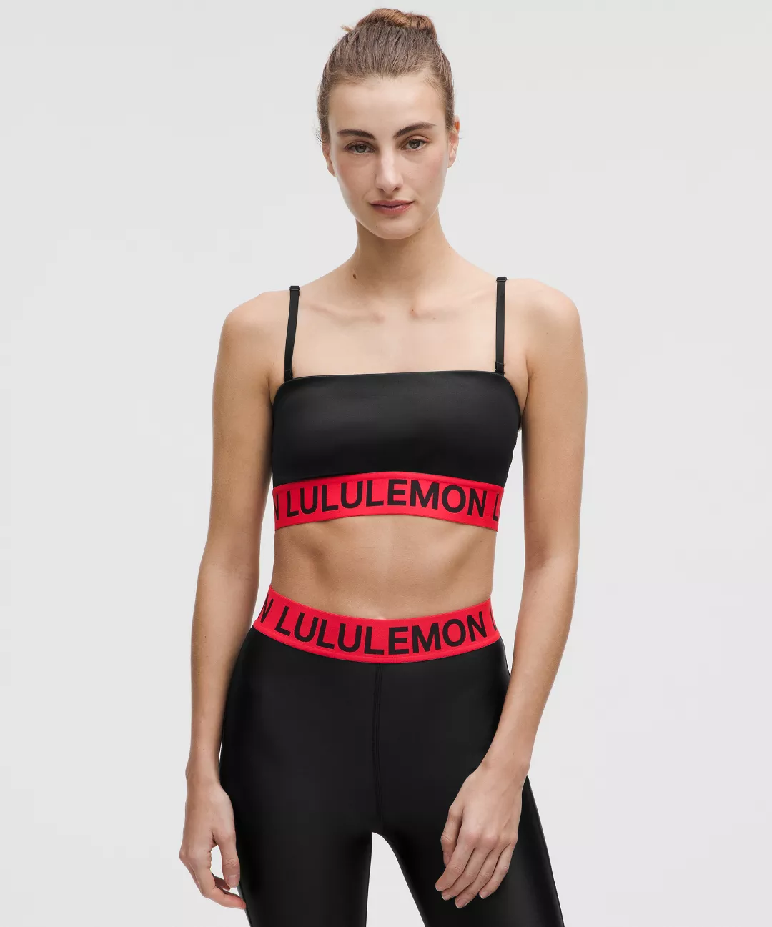 Satin Shine Logo Train Bra *Light Support, A/B Cup