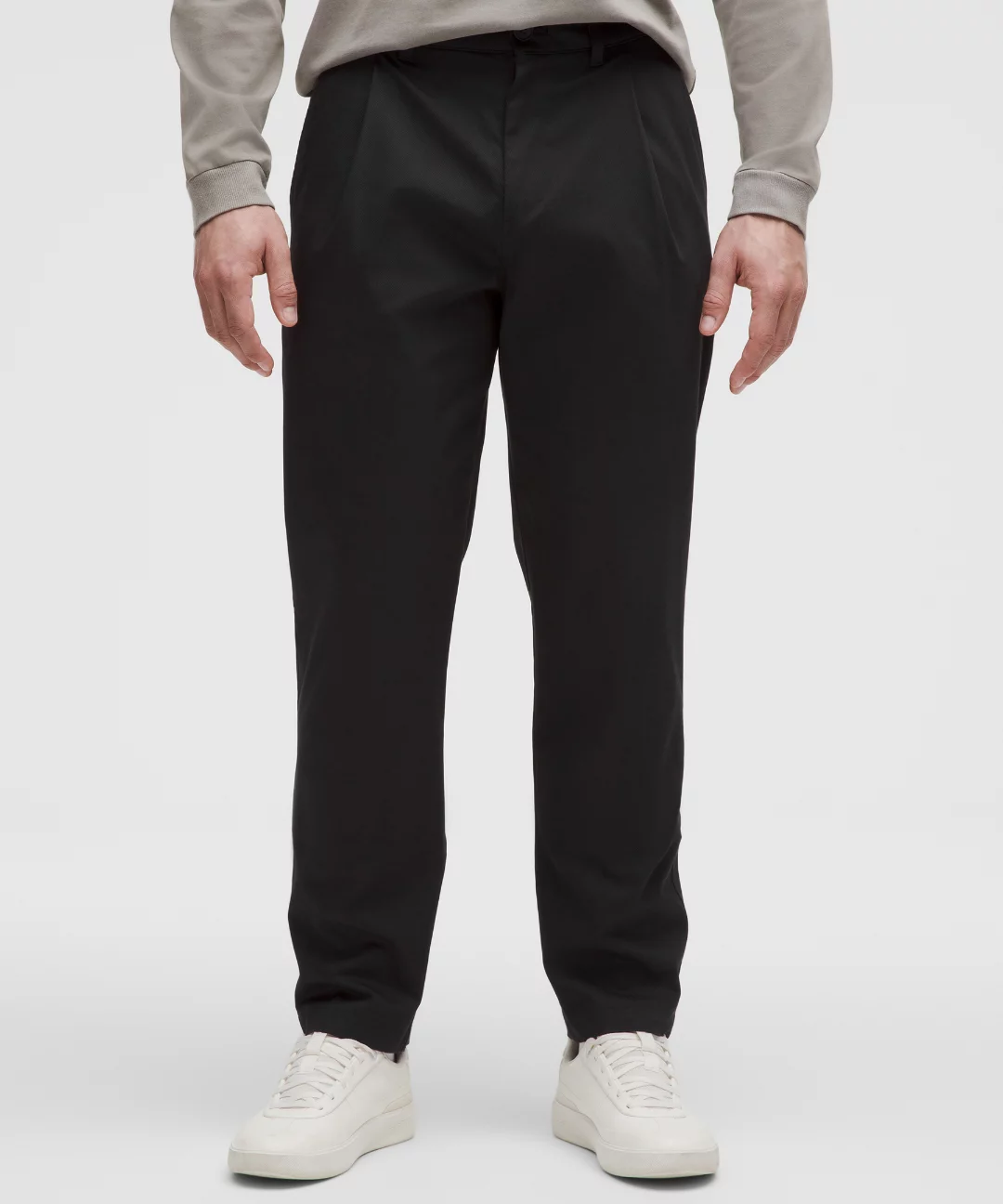 Cotton Twill Pleat-Front Trouser *Regular