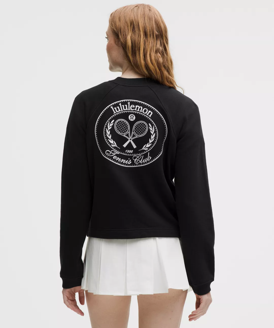 Cotton French Terry Crewneck Pullover *Tennis Club