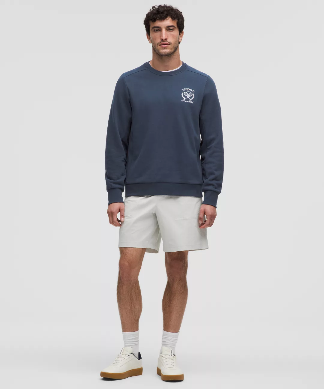 French Terry Classic-Fit Crewneck