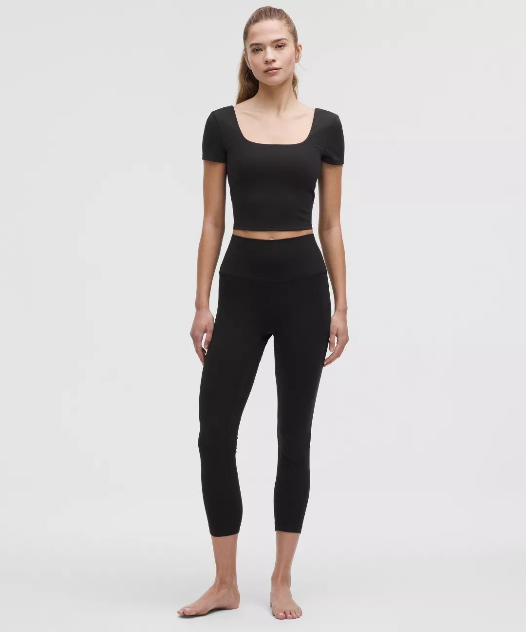 Wunder Under SmoothCover Square-Neck T-Shirt