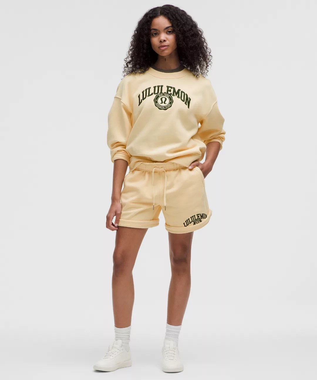 Scuba Mid-Rise Oversized Short 7"