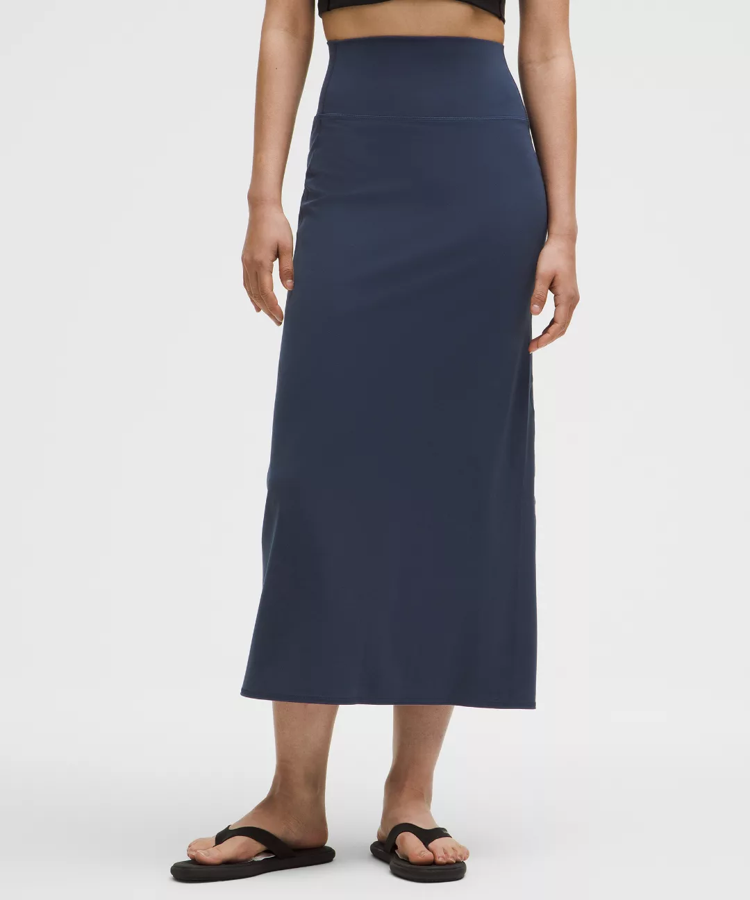 Nulu Slim-Fit High-Rise Maxi Skirt