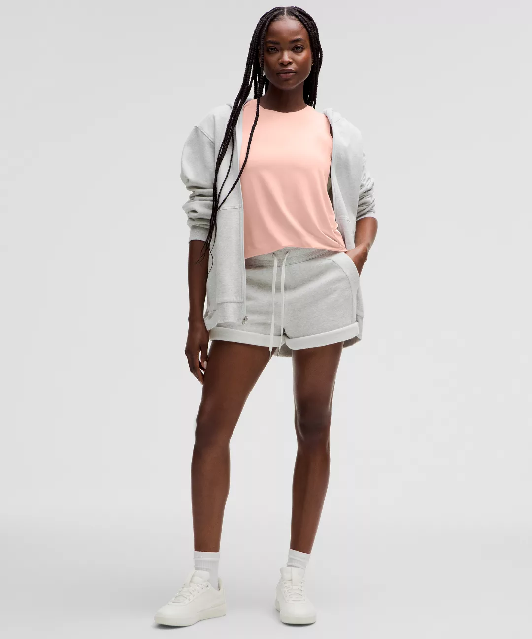 Silk-Blend Relaxed-Fit Tank Top