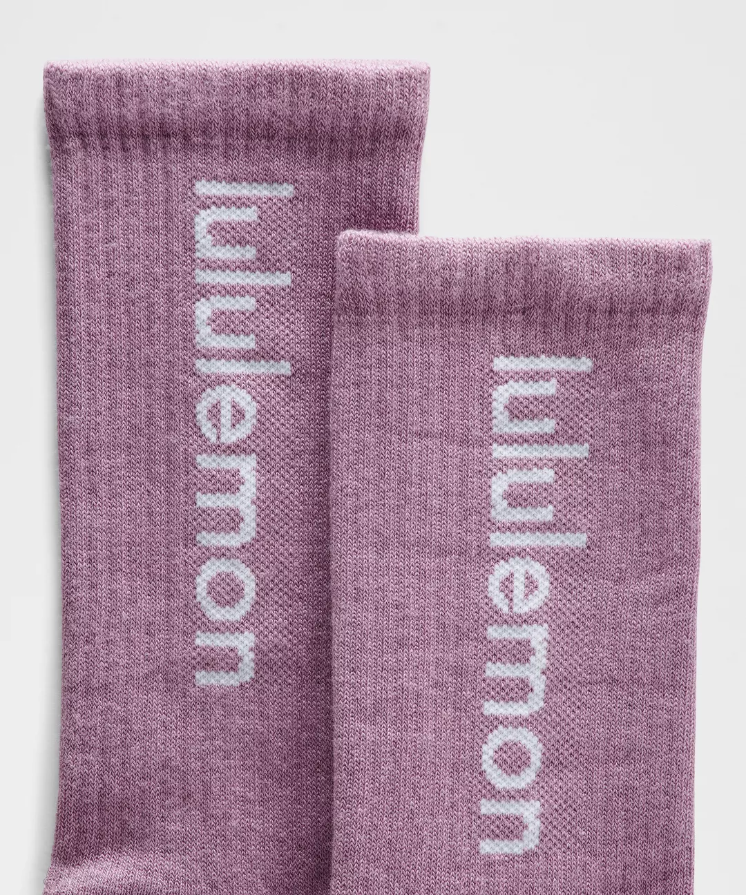 Unisex Daily Essential Crew Socks *Wordmark