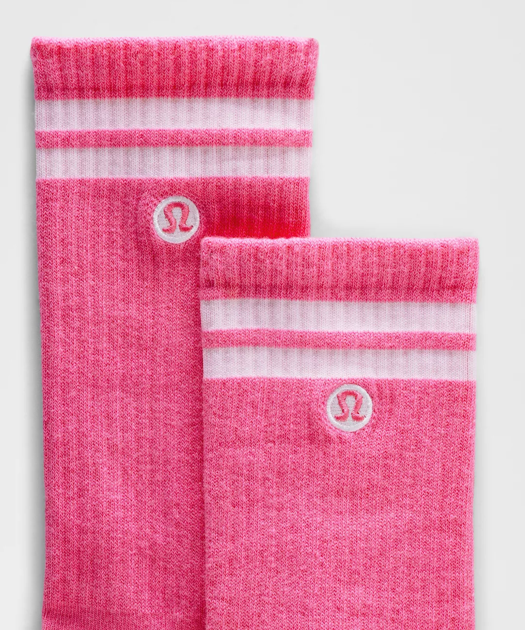 Unisex Daily Essential Crew Socks *Stripe