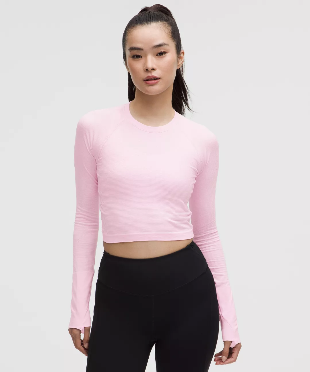 Swiftly Tech Cropped Long-Sleeve Shirt 2.0