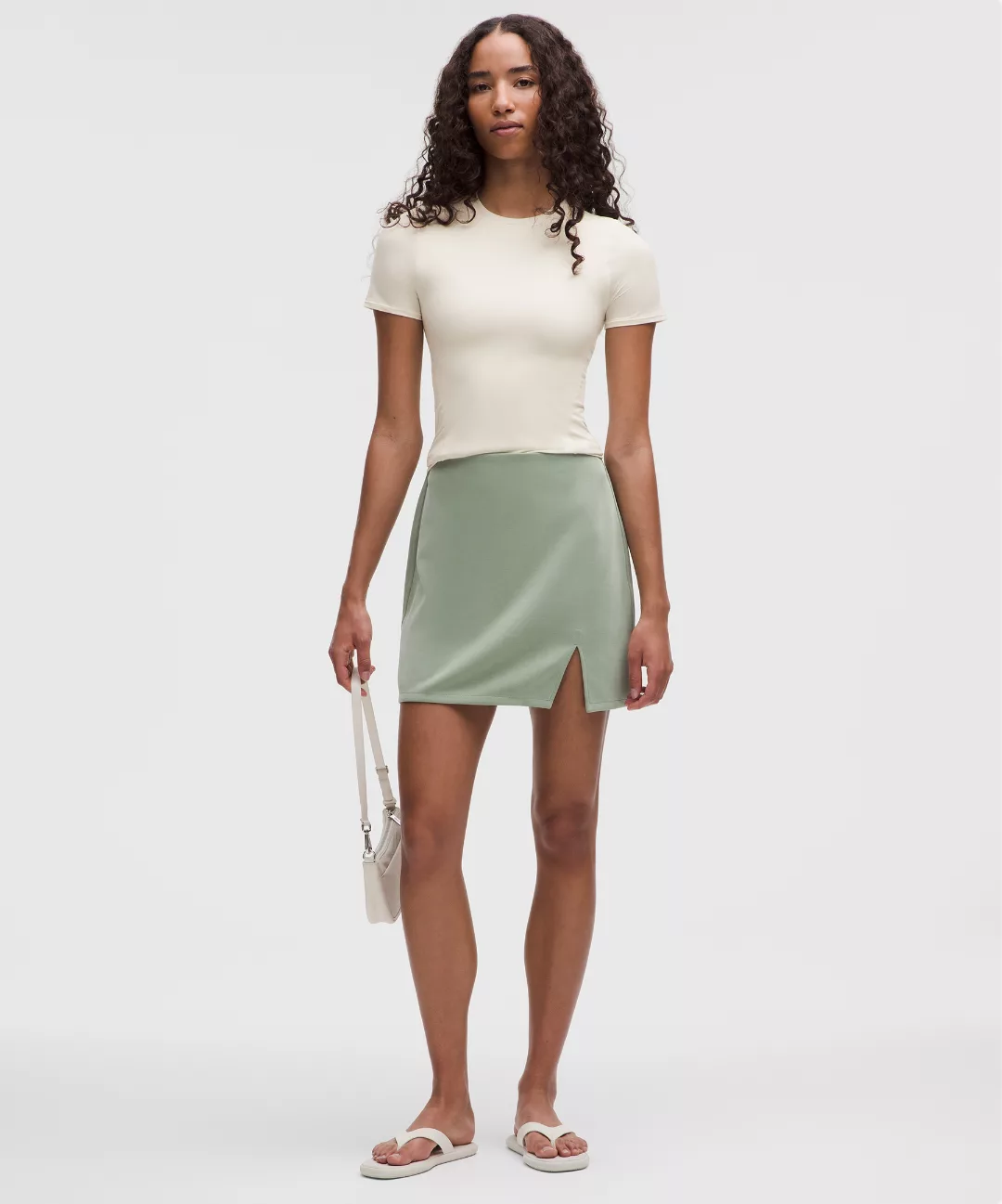 Wundermost Ultra-Soft Nulu Hip-Length Crewneck Shirt