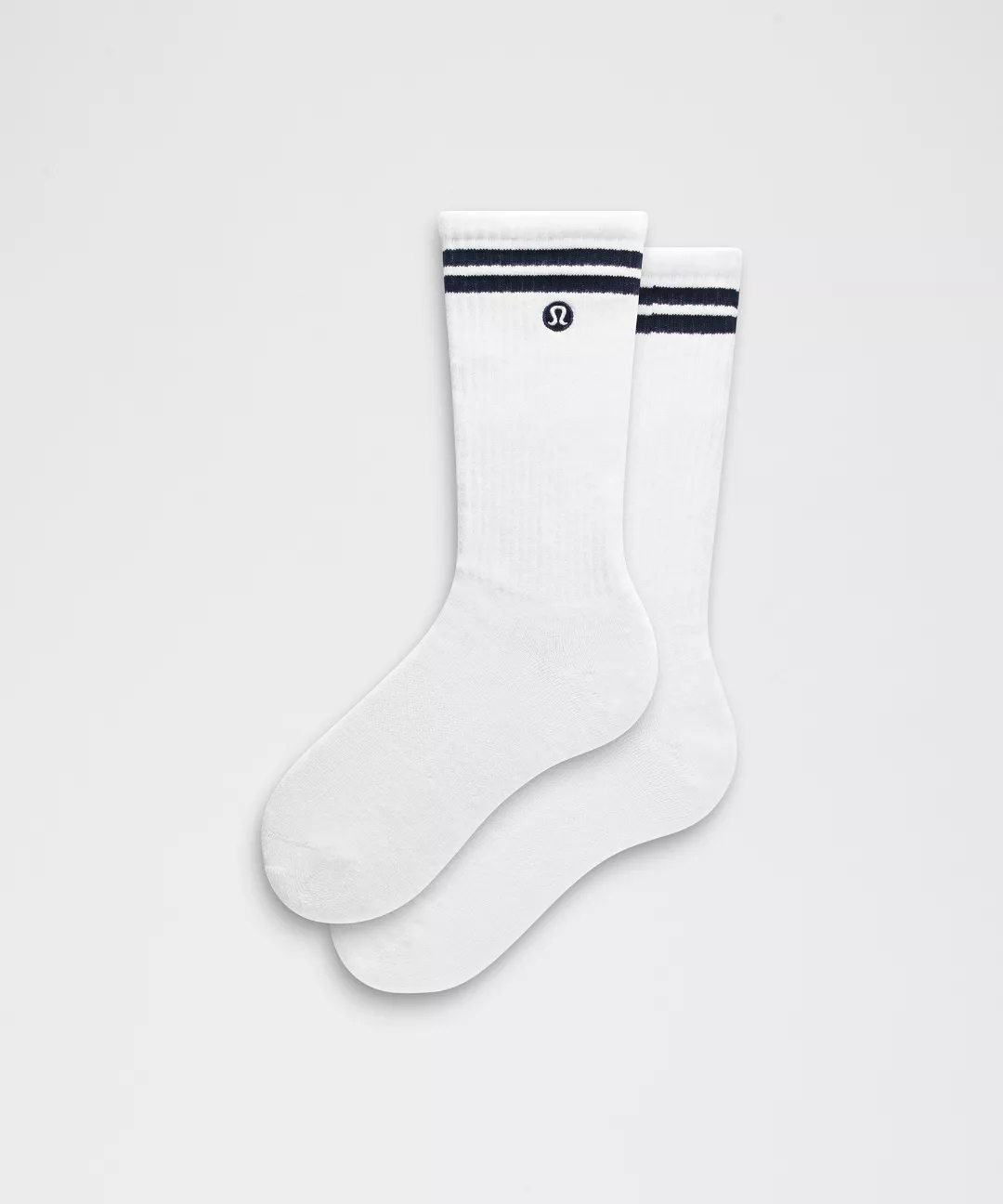 Unisex Daily Essential Crew Socks *Stripe