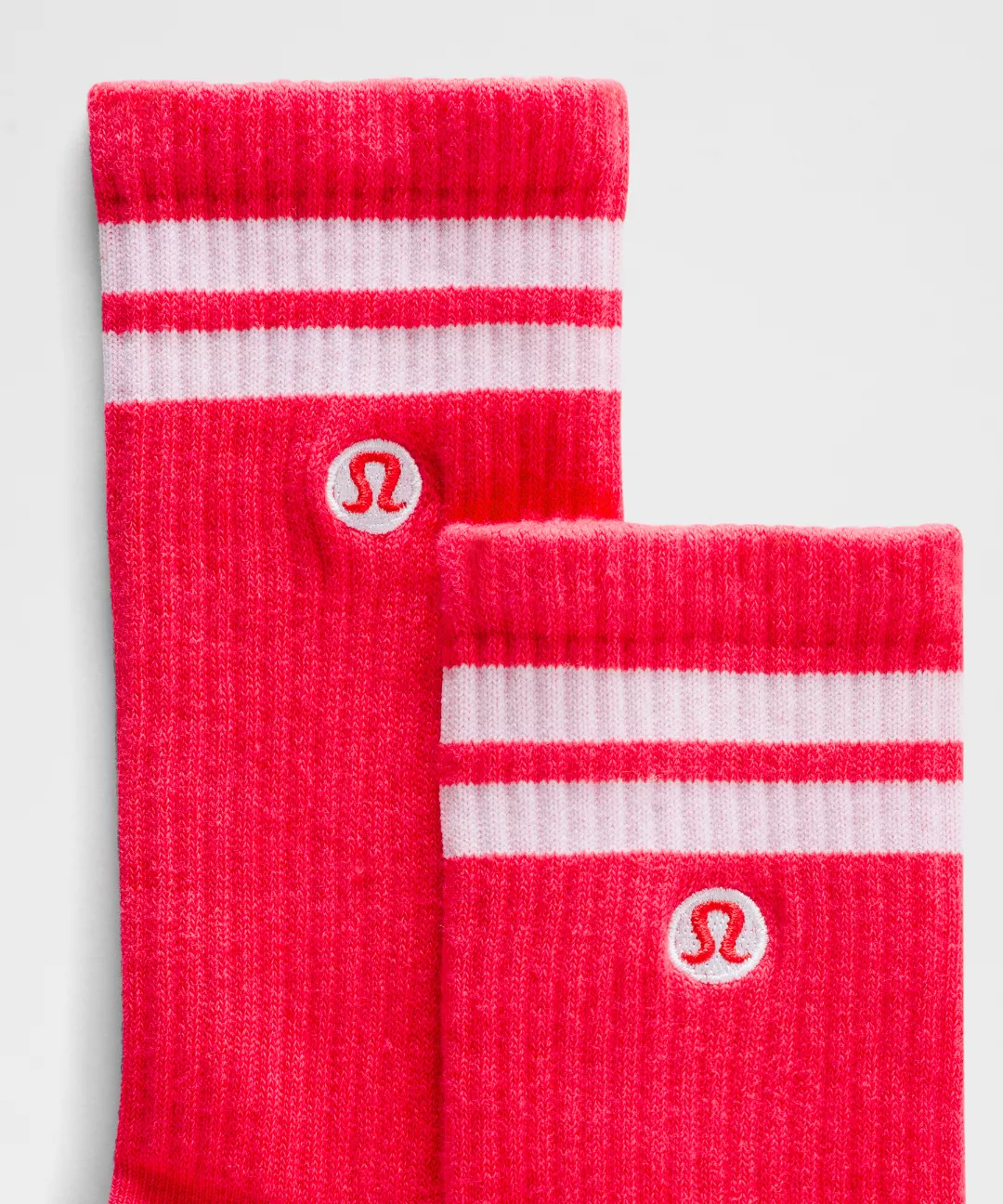 Unisex Daily Essential Crew Socks *Stripe