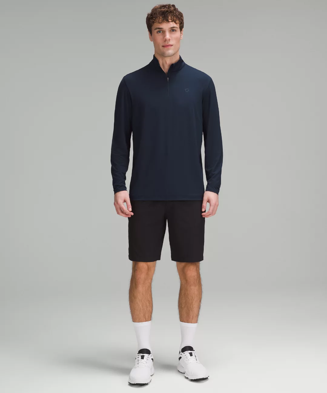 Logo Sport Long-Sleeve Half Zip