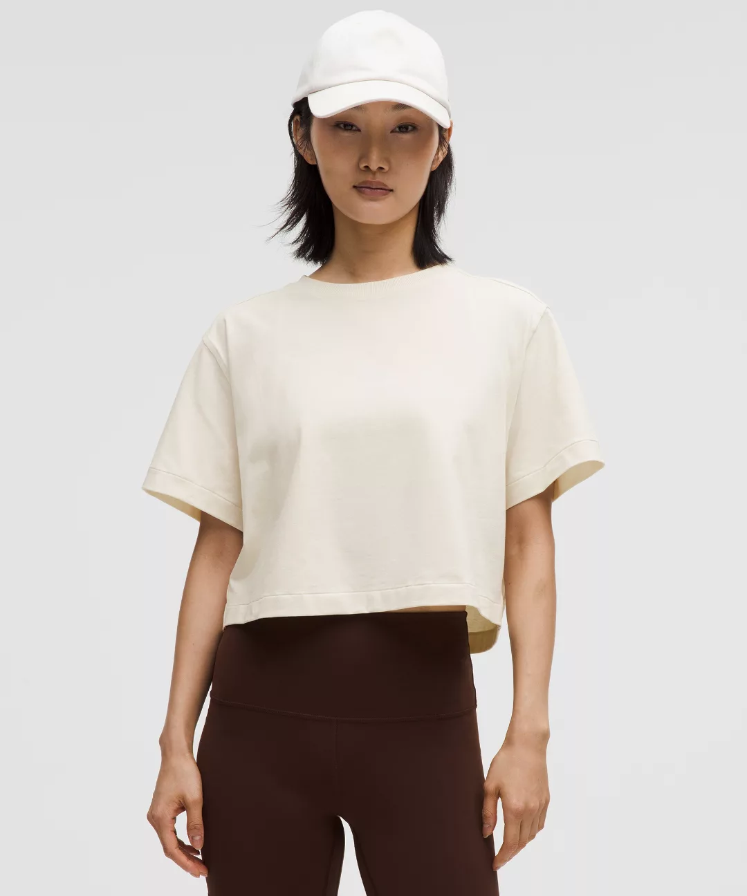 All Yours Organic Cotton Cropped T-Shirt