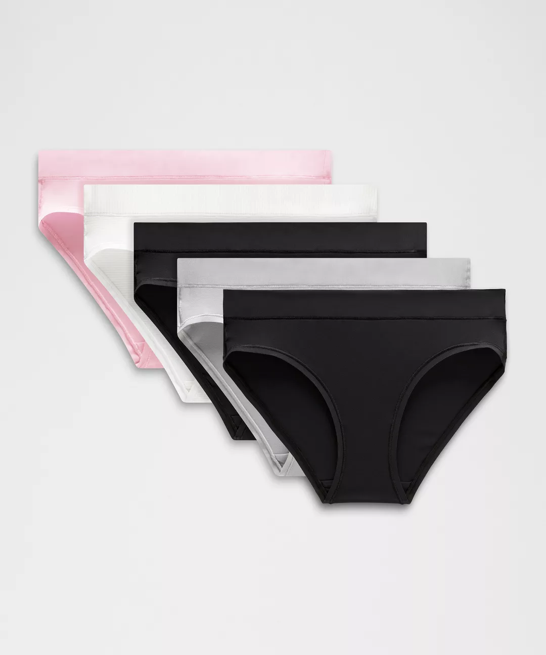 UnderEase Mid-Rise Bikini Underwear *5 Pack