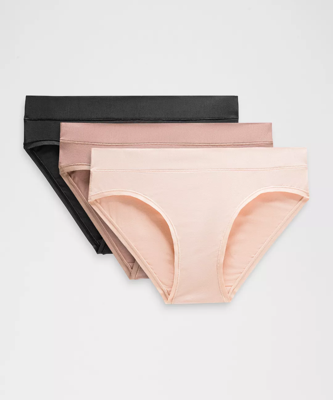 UnderEase Mid-Rise Bikini Underwear *3 Pack