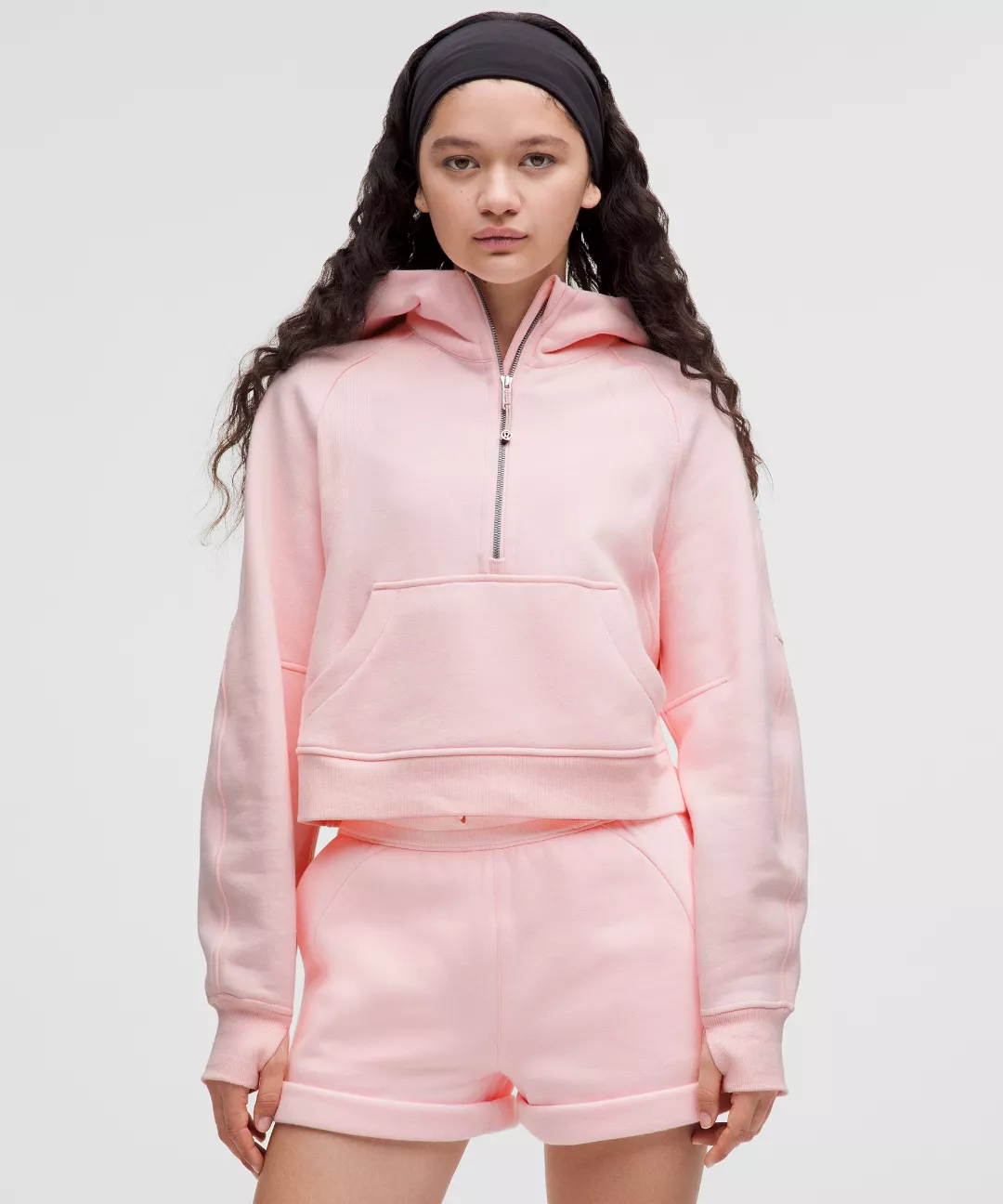 Scuba Oversized Half-Zip Hoodie