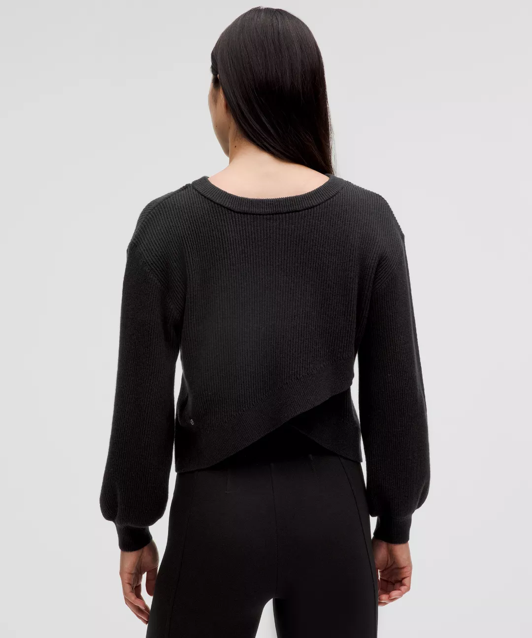Reversible Crossover Sweater