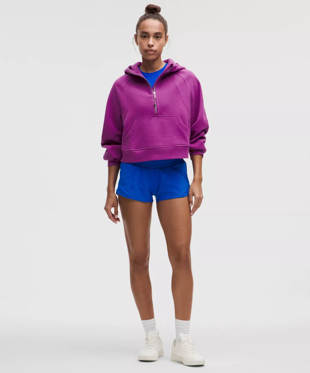 Scuba Oversized Half-Zip Hoodie