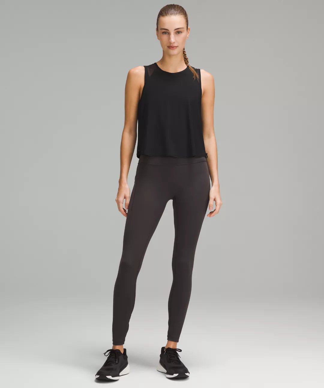 Sculpt Cropped Tank Top *Cinch