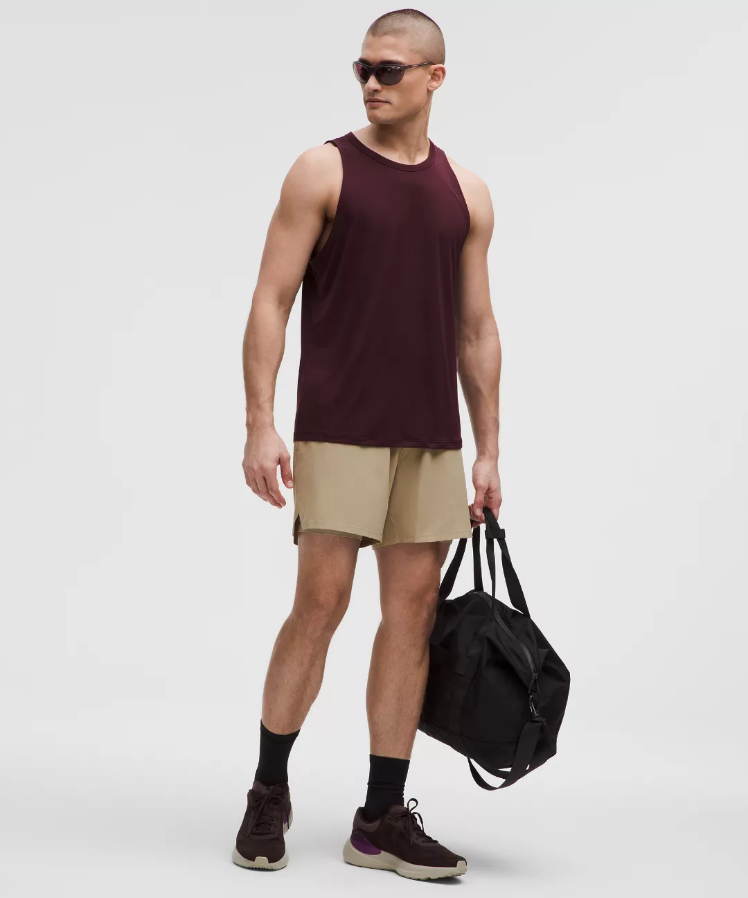Mile Maker Run Crew Ripstop Lined Short 6"