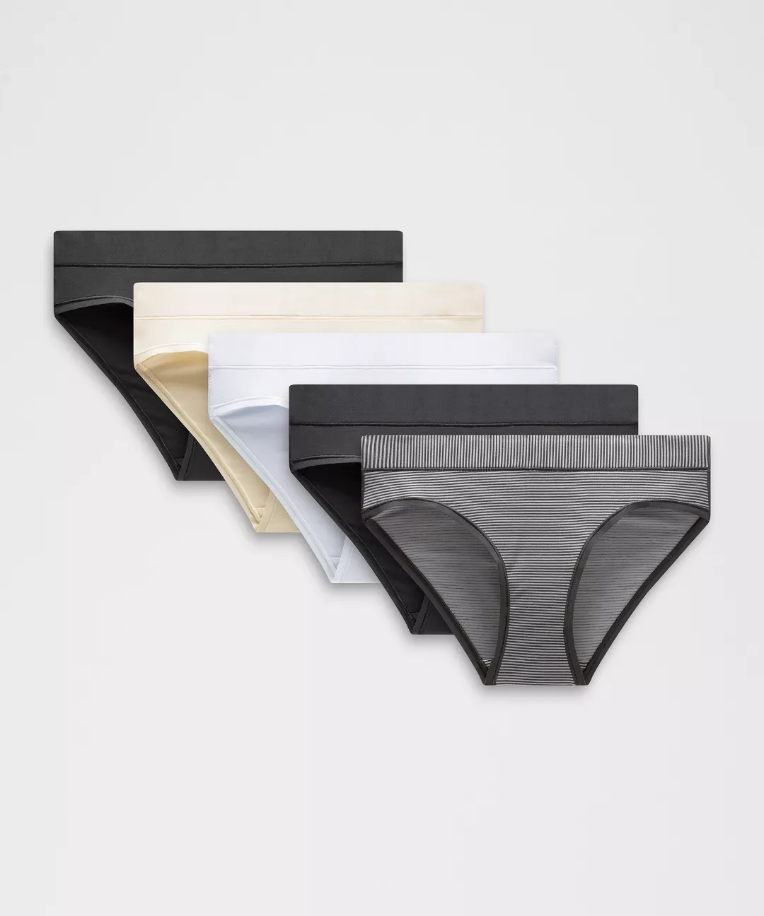 UnderEase Mid-Rise Bikini Underwear *5 Pack