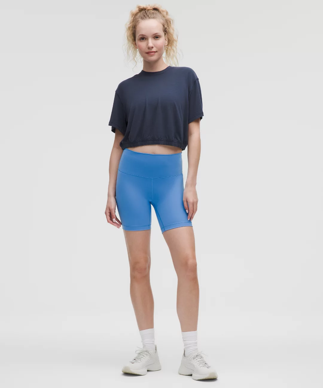 Jersey Training Elastic-Hem Short-Sleeve Shirt