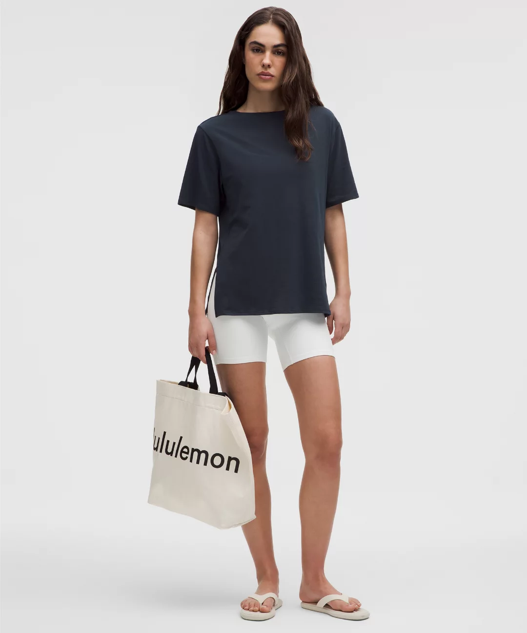 Relaxed-Fit Boatneck T-Shirt
