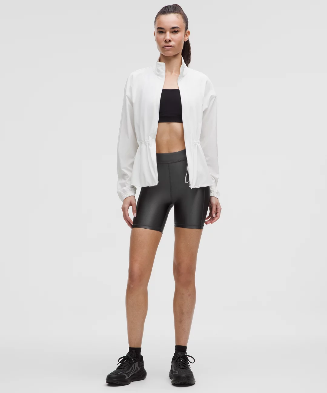Satin Shine High-Rise Short 6"