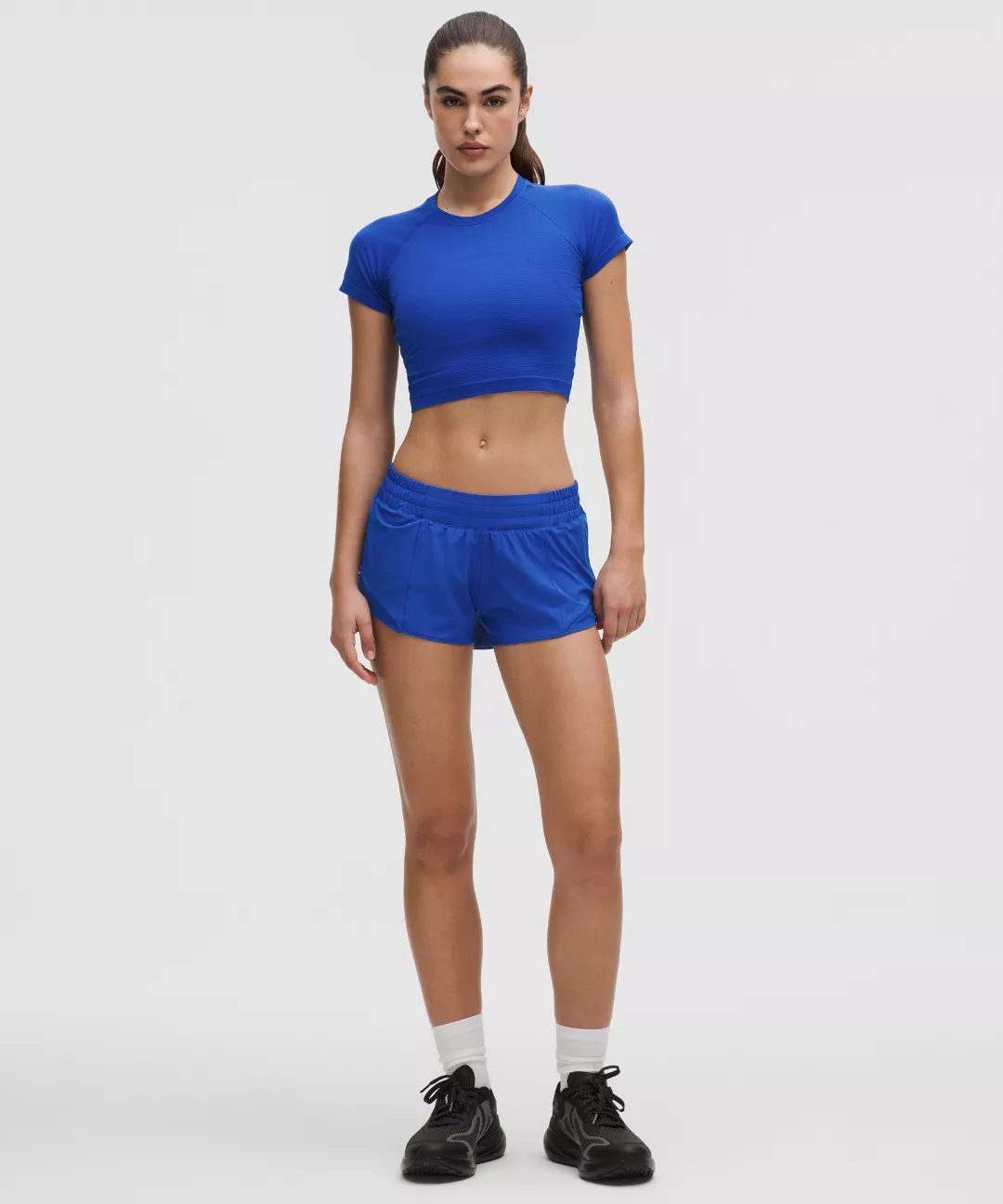 Swiftly Tech Cropped Short-Sleeve Shirt 2.0