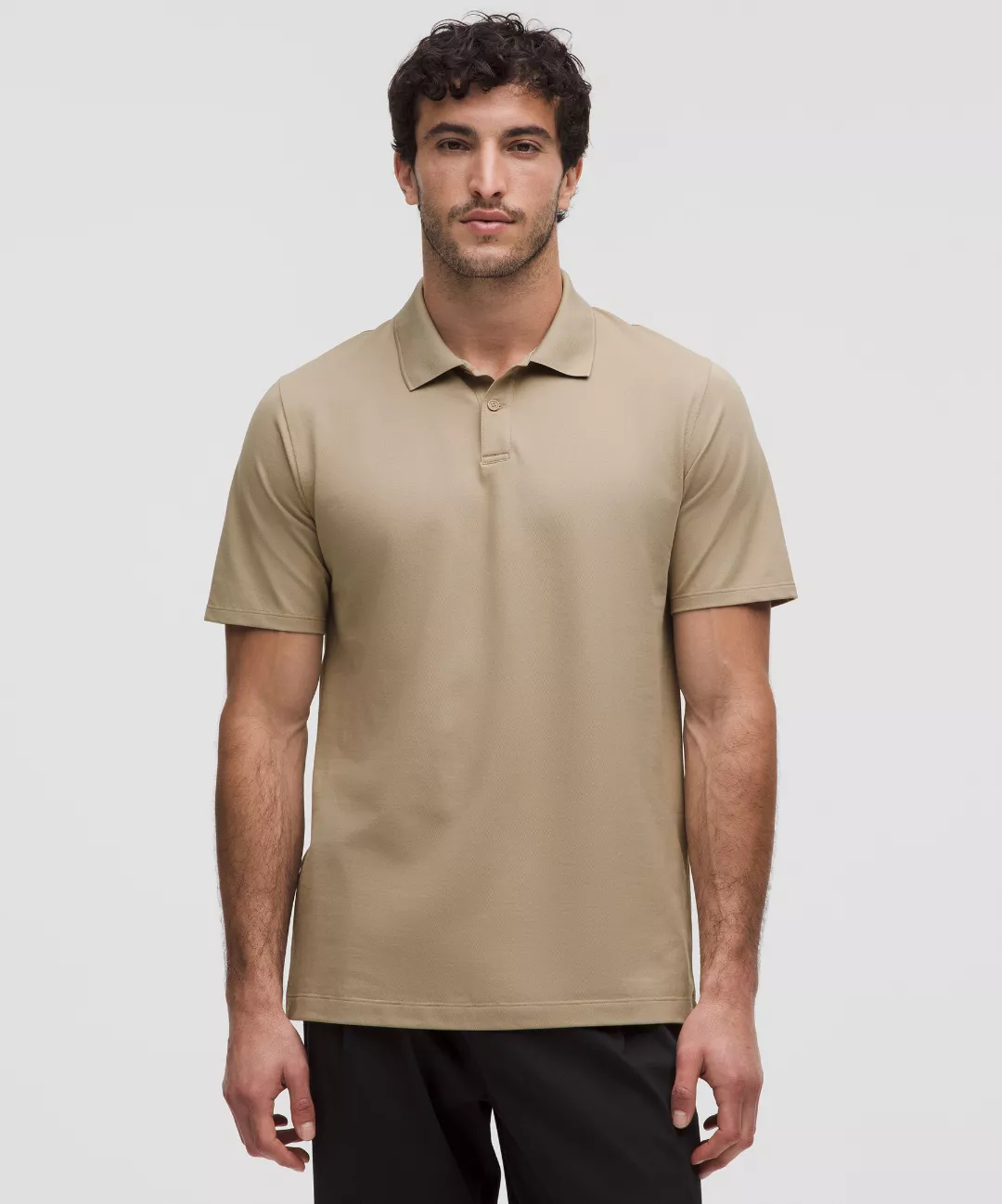 Pique Classic-Fit Short-Sleeve Polo Shirt
