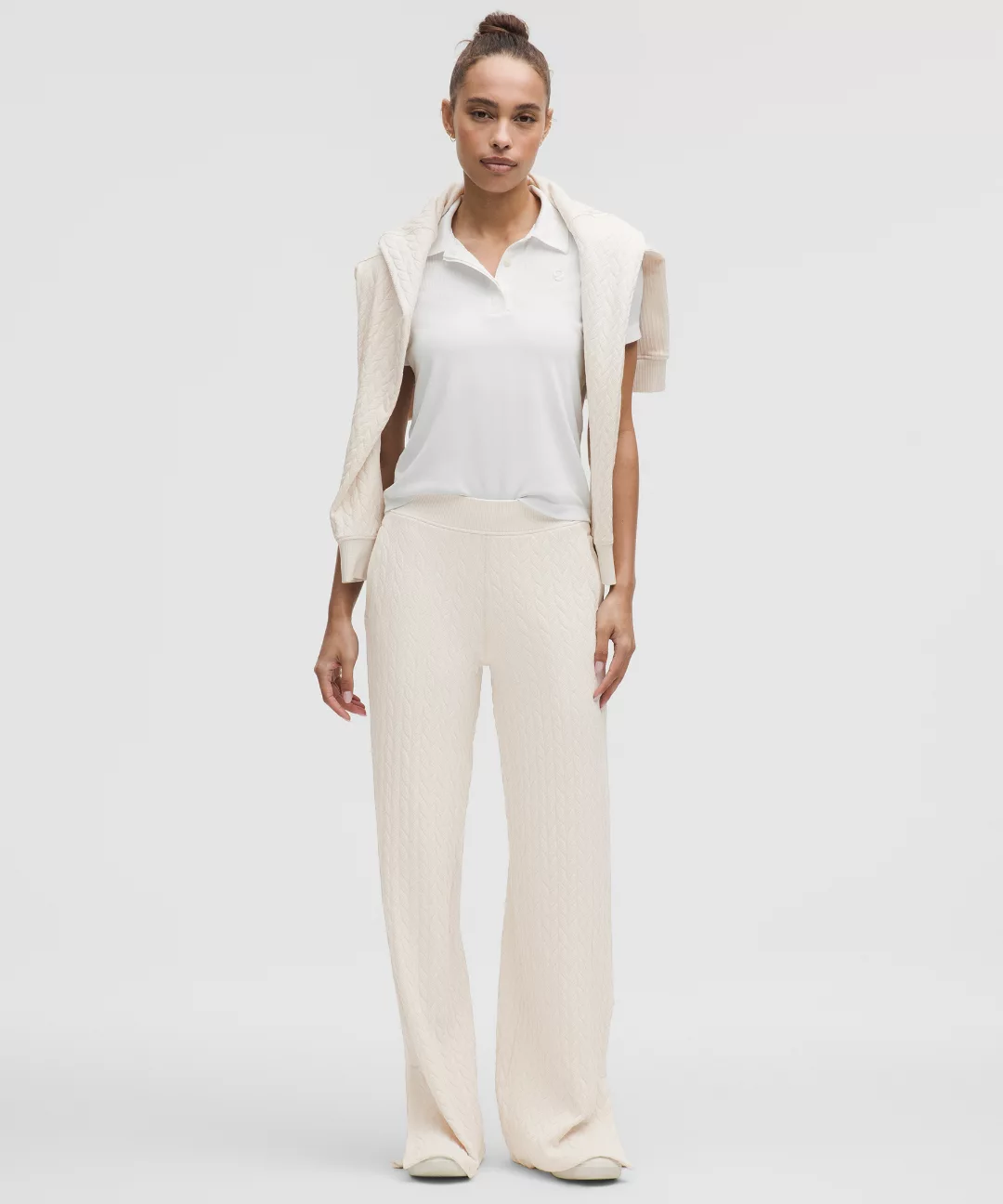 Engineered Warmth Cable-Knit Pant