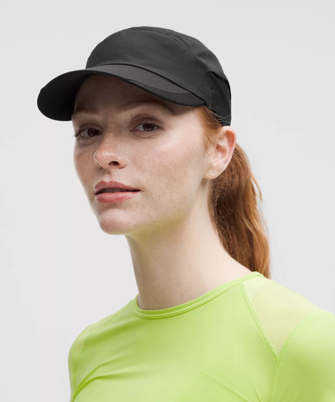 Lightweight Mesh Panel Running Hat
