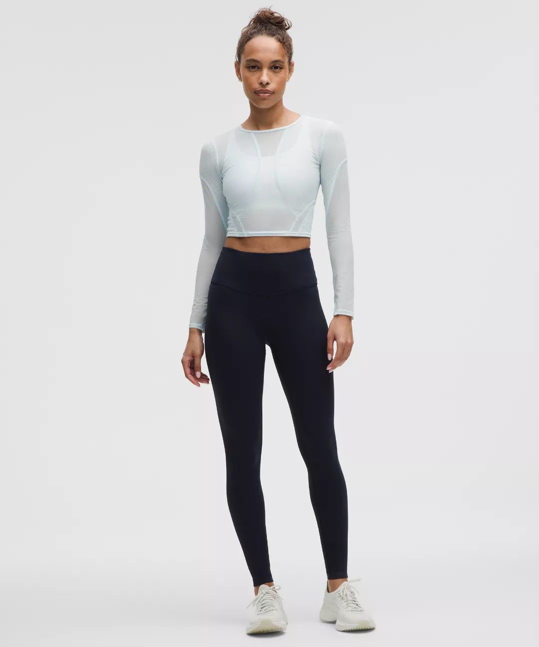 Mesh Panelled Training Long Sleeve Shirt