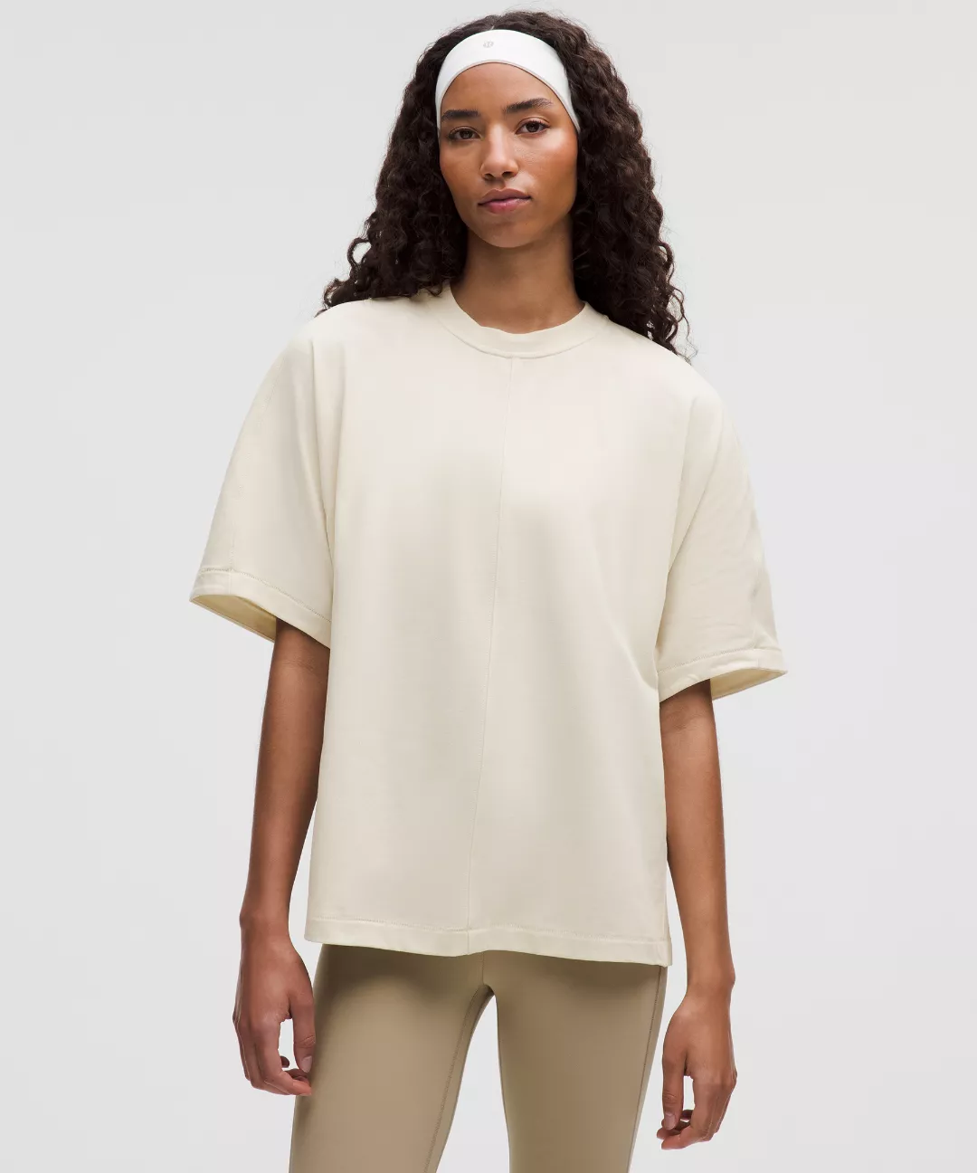 Cotton Jersey Oversized Dolman Tee *Stitch Detail