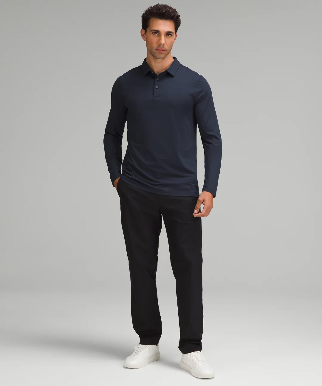 Evolution Long-Sleeve Polo Shirt