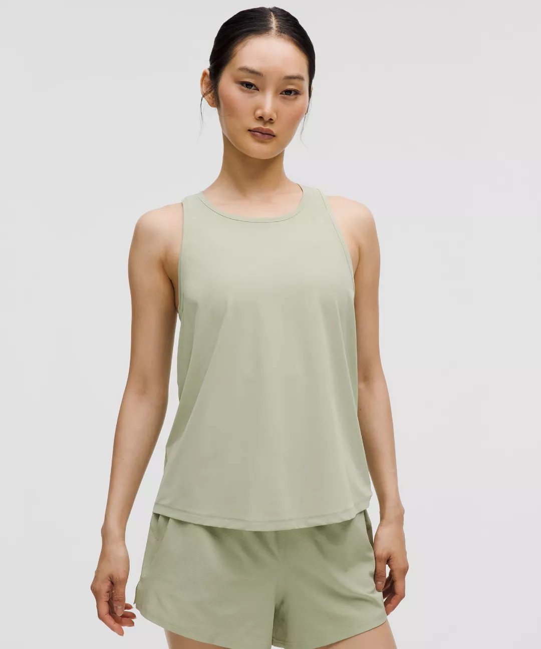 Ruched Racerback Tank Top