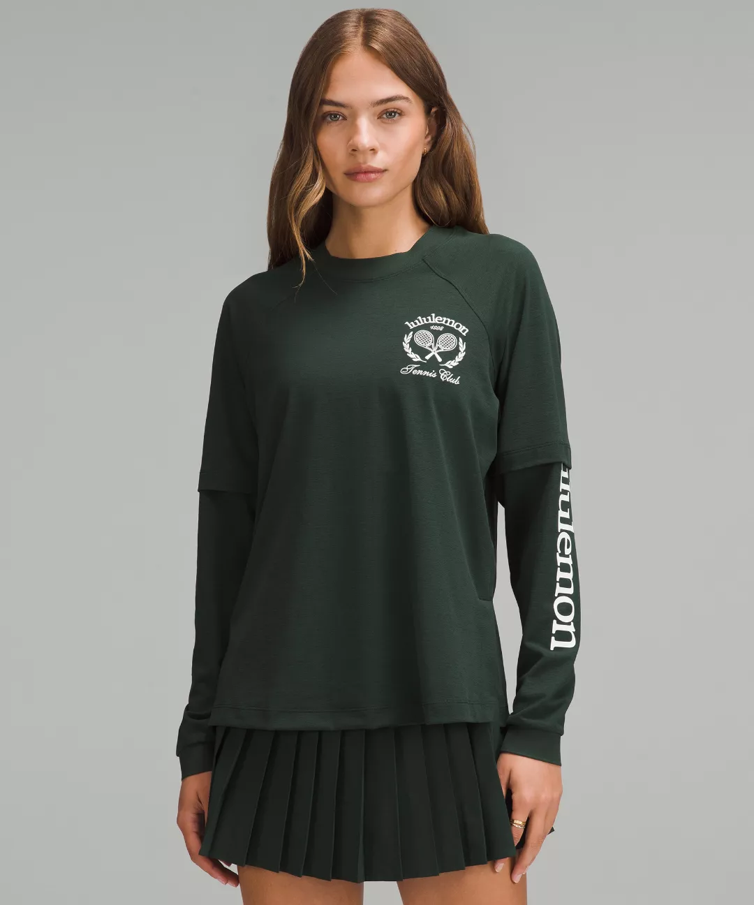Layered Long-Sleeve T-Shirt *Tennis Club
