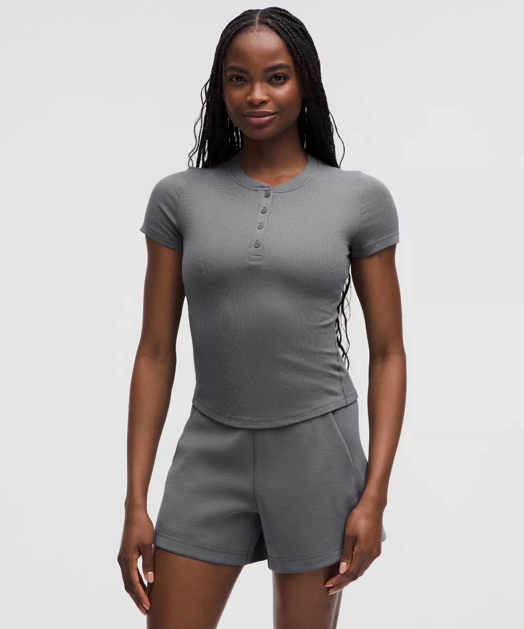 Hold Tight Short-Sleeve Henley