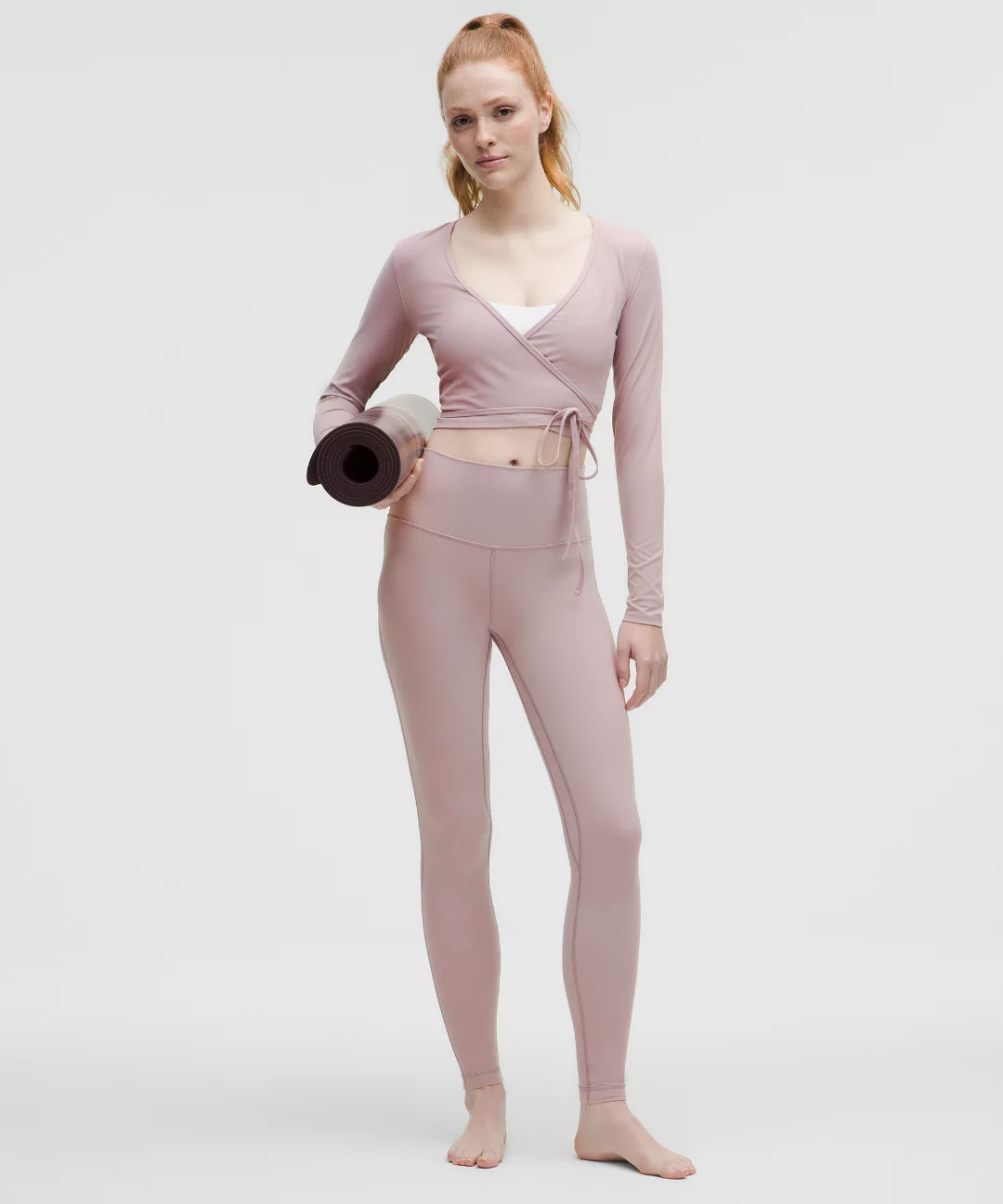 Nulu Long-Sleeve Cropped Wrap