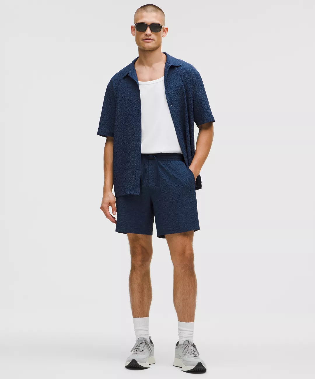 Textured Swim Short 7"