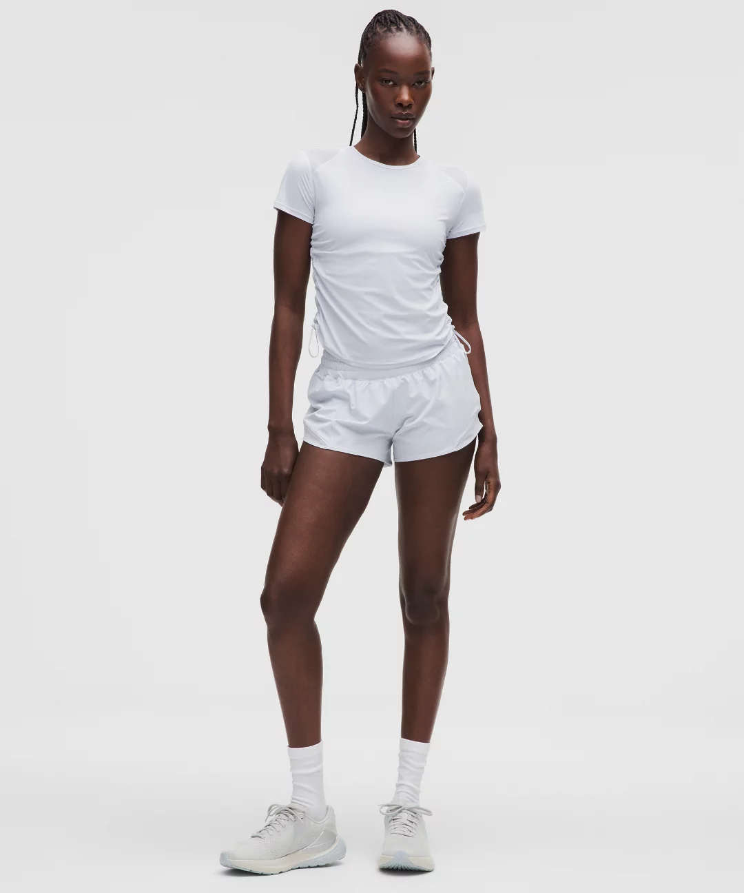 Sculpt Cinched Short-Sleeve Shirt