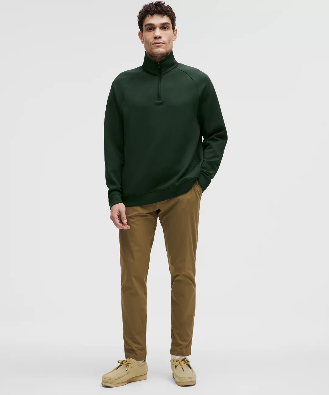 Smooth Spacer Quarter Zip