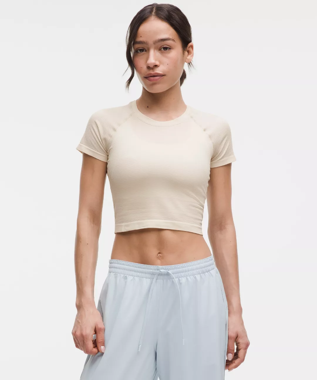 Swiftly Tech Cropped Short-Sleeve Shirt 2.0