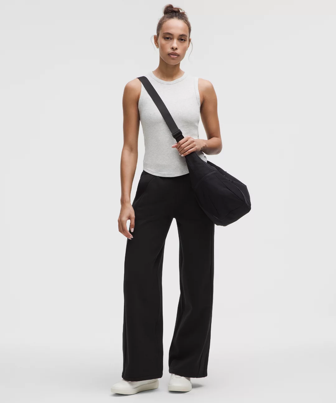 Scuba Mid-Rise Wide-Leg Pant *Regular