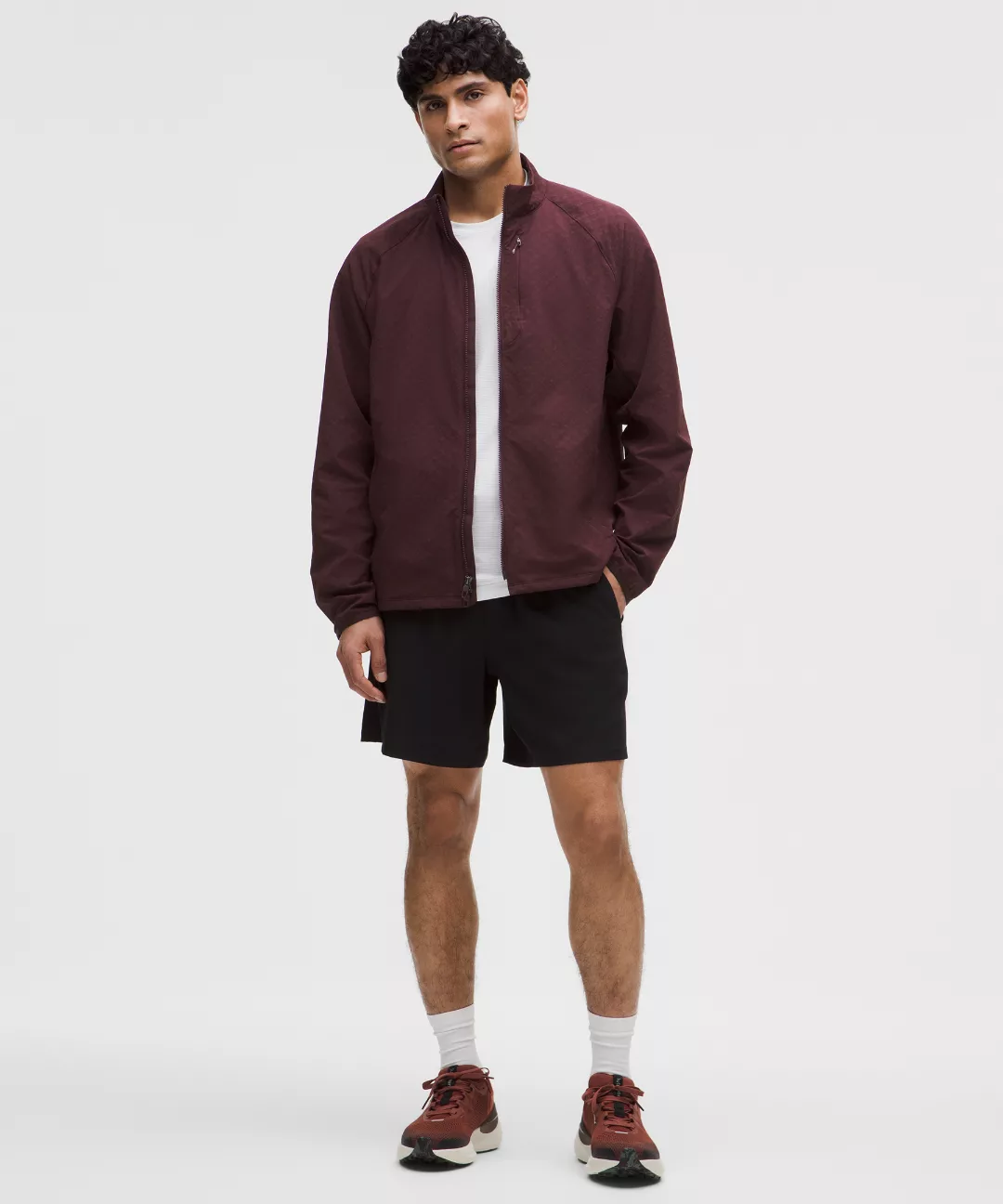 Water-Repellent Fleece Hiking Jacket