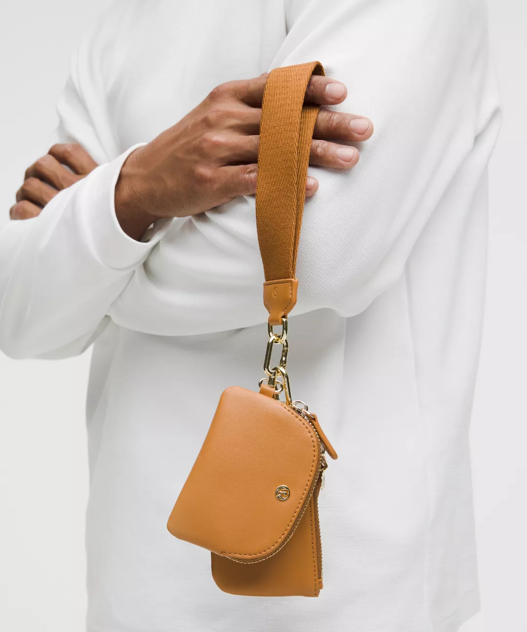 Dual Pouch Wristlet *Leather Alternative