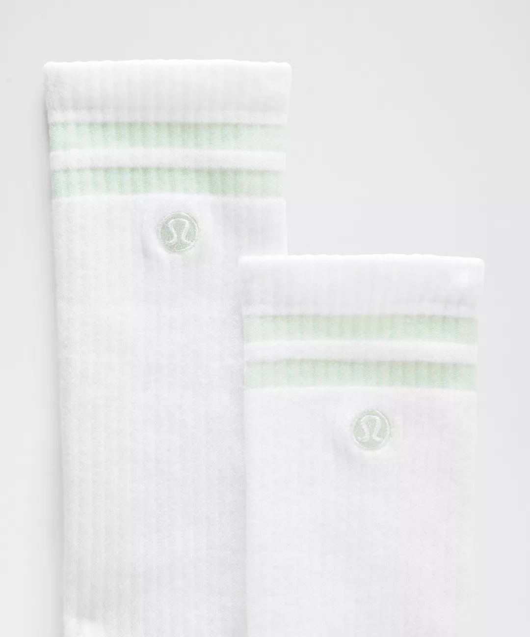 Unisex Daily Essential Crew Socks *Stripe