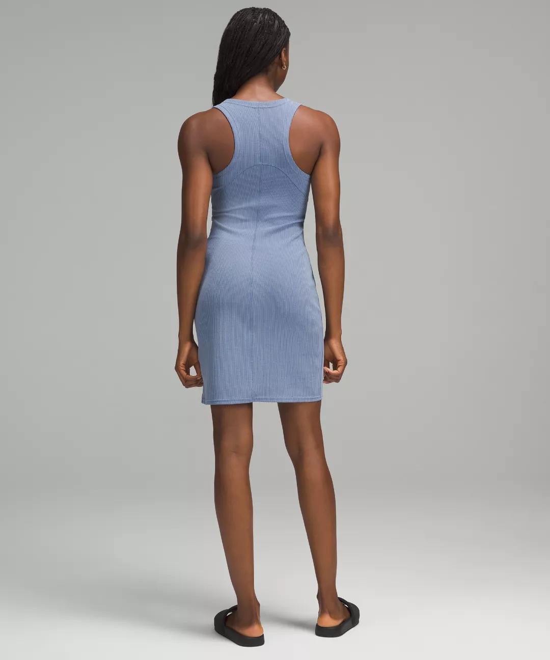 Ribbed Softstreme Slim-Fit Tank Dress